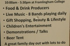 Fram Food, Drink and Music Festival 2011