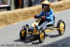 Fram Town Council gravity cart race