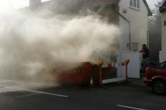 Fire in skip